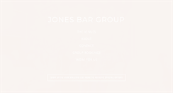 Desktop Screenshot of jonesbargroup.com